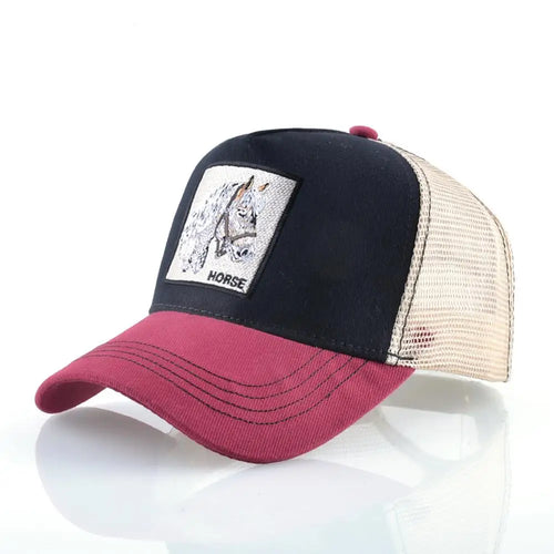 Fashion Animals Embroidery Baseball Caps Men Women Snapback Hip Hop