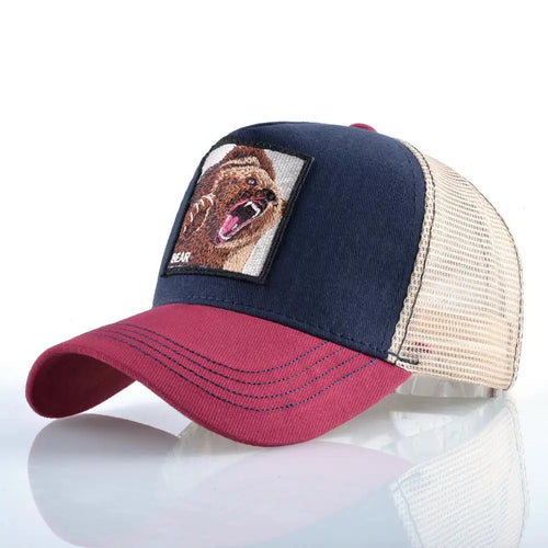 Fashion Animals Embroidery Baseball Caps Men Women Snapback Hip Hop