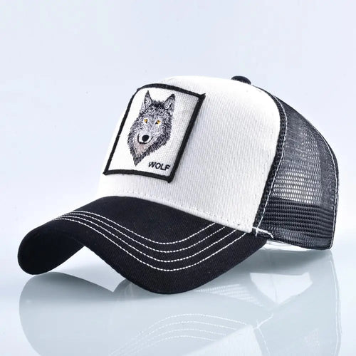 Fashion Animals Embroidery Baseball Caps Men Women Snapback Hip Hop