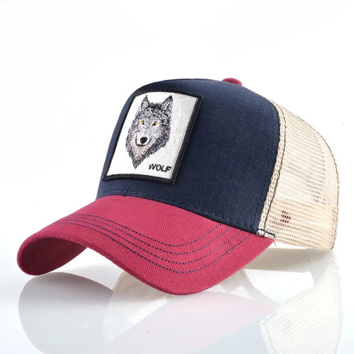 Fashion Animals Embroidery Baseball Caps Men Women Snapback Hip Hop
