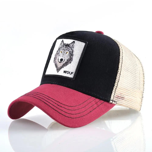 Fashion Animals Embroidery Baseball Caps Men Women Snapback Hip Hop