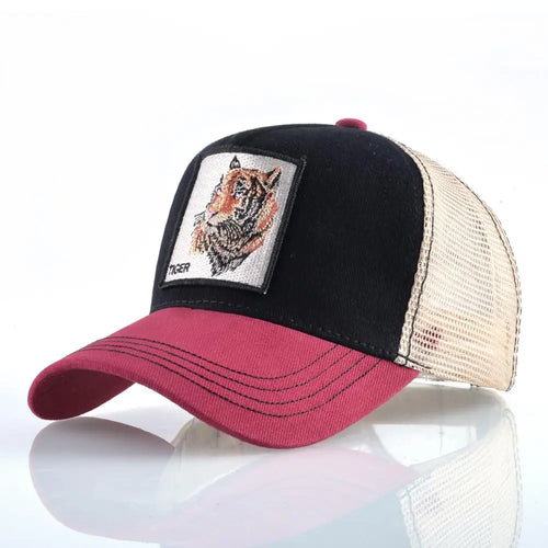 Fashion Animals Embroidery Baseball Caps Men Women Snapback Hip Hop
