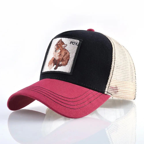 Fashion Animals Embroidery Baseball Caps Men Women Snapback Hip Hop