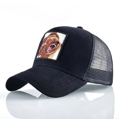 Fashion Animals Embroidery Baseball Caps Men Women Snapback Hip Hop
