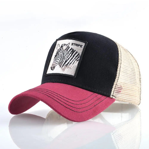 Fashion Animals Embroidery Baseball Caps Men Women Snapback Hip Hop