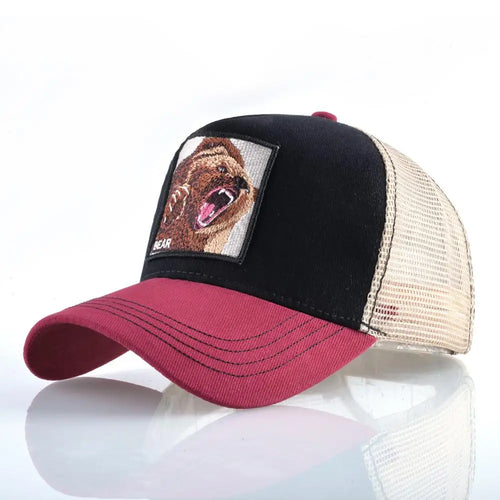 Fashion Animals Embroidery Baseball Caps Men Women Snapback Hip Hop