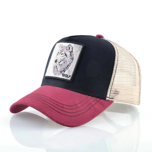 Fashion Animals Embroidery Baseball Caps Men Women Snapback Hip Hop