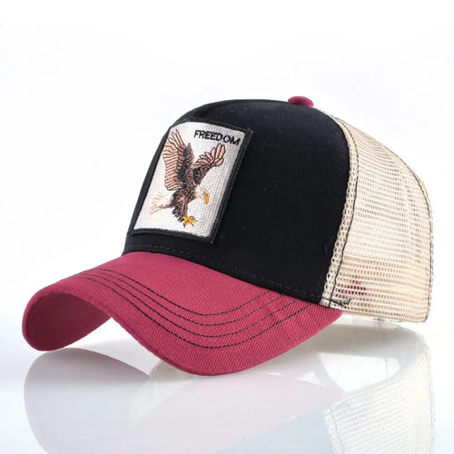 Fashion Animals Embroidery Baseball Caps Men Women Snapback Hip Hop