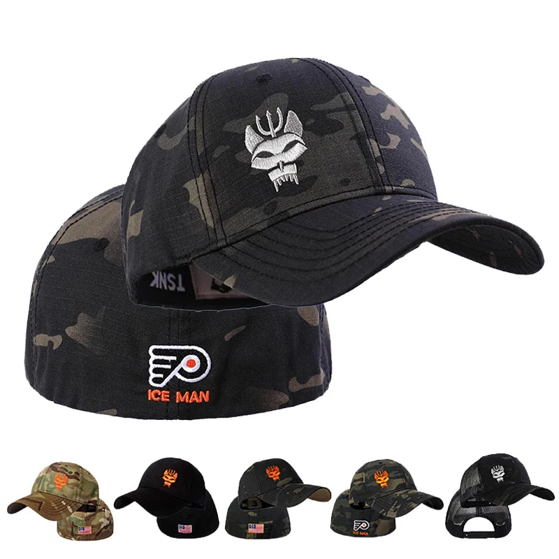 Fashion cotton baseball cap Men Women Military Enthusiasts Tactical