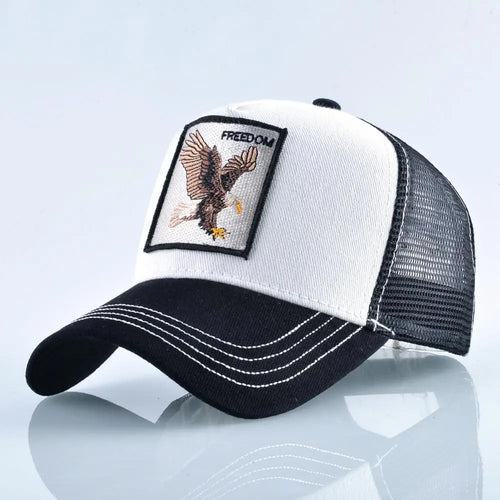 Fashion Animals Embroidery Baseball Caps Men Women Snapback Hip Hop